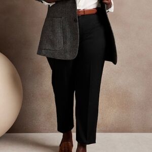 BANANA REPUBLIC Curvy Avery, Black, Size 8 Tall NWT Retail $80